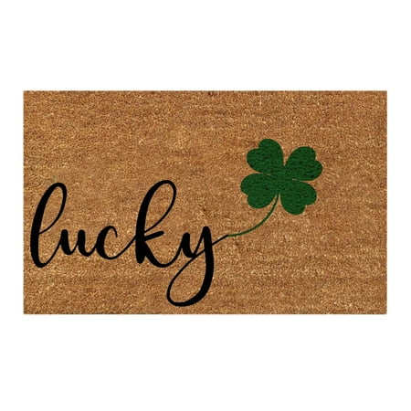 

Wofedyo Home & Kitchen Irish Day Floor Mats Holiday Mats Welcome Door Mats Polyester Door Mats