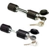 HitchMate 1.25" Hitch Lock and 0.5" Trailer Lock Set