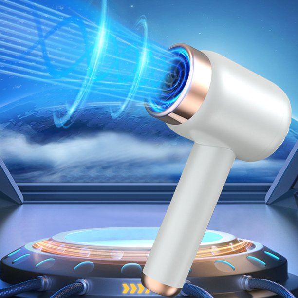 Ganfancp Secador de Pelo Portátil de Uso Restringido Fácil de Mover Control Inteligente de Temperatura Constante Ofertas Del Día 1*Secador de Pelo Inalámbrico + 1*Cable de Carga