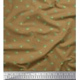 thumbnail image 1 of Soimoi Rayon Crepe Fabric Leaves & Buds Floral Print Fabric by Yard 46 Inch Wide, 1 of 1
