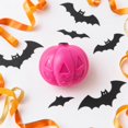 thumbnail image 3 of Halloween Pumpkin Squeeze Toys, Slow Rise Glitter Dumpling Squishies, Cute Pumpkins Stress Ball Gifts for Adults Anxiety Relief Office, Purple, 3 of 8