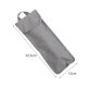 thumbnail image 5 of Bolsa para estacas de tienda de campaña al aire libre, bolsa para estacas de tienda, bolsa, contenedor, organizador, bolso de mano Gris 30cm, 5 of 9