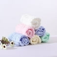 thumbnail image 3 of Baby Washcloths Muslin Cotton Baby Face Towels 5 Pack Wash Cloths Soft on Sensitive Skin Absorbent for Boys & Girls 10x10 inches, 3 of 6