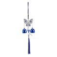 thumbnail image 3 of Blue Evil Eye Wind Chimes Car Hanging Ornament for Protection with Tassels, 3 of 5