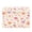 Curled Leaf Pattern, variant on Large Fliplid Foldable Storage Bin Boxes Cubes Baskets with 2 Handles for Clothes Books 16.5x12.6x11.8 Inch Delicate White Lace Floral Pattern