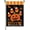 Patte d'Halloween, variante sur Drapeau de Jardin d'Hiver de Noël Chapeau Drapeau de Jardin Oh Fudge Décorations de Ferme Saison Toile de Jute Vertical Double Face Cour Pelouse Décoration Extérieure 12.5 x 18 Pouces