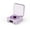Lavender, variant on Vinyl Waves Bluetooth Speaker, Record Player-Style Light with Clock & White Noise