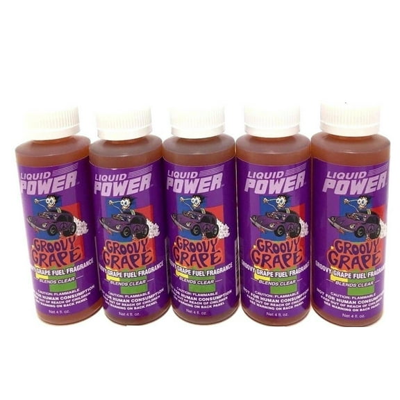 Power Plus Lubricants 5 PACK Groovy Grape Fuel Fragrance For Car Motorcycle ATV