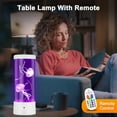 thumbnail image 4 of Jellyfish Lamp with 17  Light Effects 4 Modes Electric Jellyfish Tank Table Lamp with Remote Mood Table Lamp for Home Office Aquarium Tank [White], 4 of 7