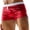 #02Red, variant on Mens Solid Color Quick Dry Swim Trunks Drawstring Waist Beach Board Shorts Back Pocket Design Lightweight Square Leg Swim Shorts for Surfing Swimming Vacation Blue S