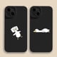 thumbnail image 2 of Cute Cartoon Lying Flat Duck Phone Case For iPhone 15 Pro Max 11 12 Mini 13 14 Pro Max X XS XR 7 8 14 15Plus Soft Silicone Cover, 2 of 5