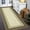 Brown, variant on Modern Solid Area Rug 5x7 Machine Washable Rug, Non-Slip Non-Shedding Modern Neutral Carpet, Low Pile Soft Bordered Rug, Foldable Printed Carpet for Bedroom, Living Room, Nursery, Green