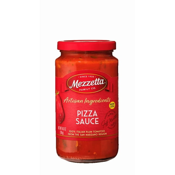 Pack of 6, Mezzetta Artisan Ingredients Pizza Sauce, 14 oz