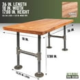 thumbnail image 4 of Restore Sunset Cedar Solid Wood Coffee Table, 4 of 10