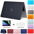 thumbnail image 2 of Matte Laptops Case for Macbook Pro 16.2 A2485 M2 M1 Chip Cover for MacBook Air 15.3 A2941 16 A1398 A1707 A1990 A1286 A2141 Fudan (Matte-Peony Blue,M1 Air A2337 A2179), 2 of 7