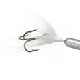thumbnail image 6 of (2 pack) Rooster Tail, Flash White, Inline Spinnerbait Fishing Lure, 3/8 oz, 6 of 6