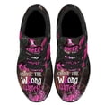 thumbnail image 2 of Cancer Chose The Wrong Witch Shoes Sneakers for Women Men Black Size 6, 2 of 7