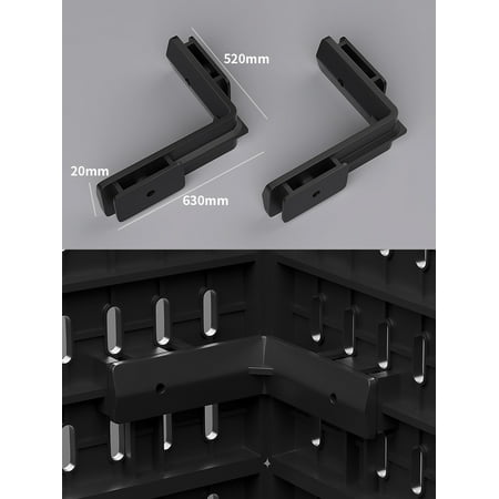 

Punch-free Hole Board Rack Kitchen Hole Board Accessories Finishing Display Rack Multifunctional Hole Board