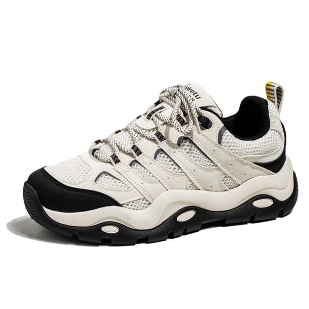 Net Surface Shoes Chunky Hombres Daddy Transpirable (39 Beige)