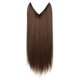 thumbnail image 1 of Extensión de cabello de peluca recta larga Invisible ajustable de una pieza para mujer herramient MABOTO Pelucas, 1 of 5