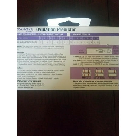 Assured Urine Ovulation Predictor--RARE-SHIPS N 24 HRS-FREE SHIPPING