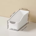 thumbnail image 3 of Tall Under Sink Organizer with Wheels,Roll Out Plastic Organizer Bins with Handle for Kitchen,Bathroom and Pantry,Multi-purpose Freezer Organization,Kitchen Organizers and Storage, 3 of 9