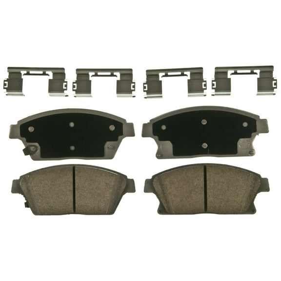 Wagner ThermoQuiet QC1467 Ceramic Disc Brake Pad Set Fits select: 2014-2015 CHEVROLET CRUZE, 2015-2018 CHEVROLET TRAX