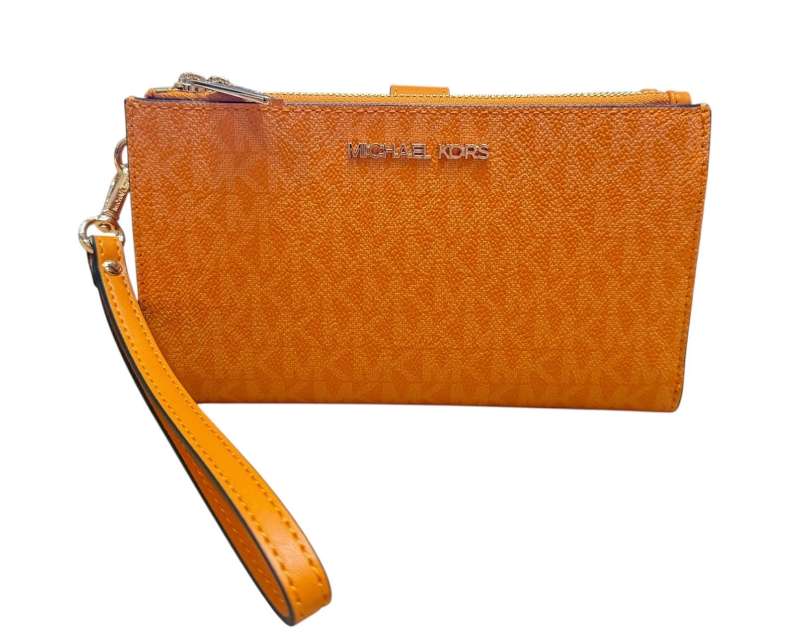 Michael Kors Jet Set Travel Double Zip Wallet/Wristlet in