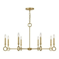 Savoy House - 1-6847-8-93 - Noah 8-Light Chandelier in Gold Armory by Breegan Jane