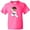 Neon Pink, variant on African American Boy, Karate Boy, Kata, Black Belt Youth T-Shirt