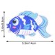 thumbnail image 2 of WEUVEB 18Ud Adhesivos Antideslizantes Para Con De Flores Y Peces Variados, 2 of 6