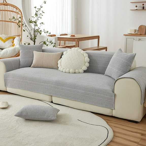 Sofa Slipcovers,Stretch Couch Cover Furniture Covers,Linen Cushions for Sofa,Couch Cushion Covers,Soft Magic Sofa Covers Washable Stretch Resistant for Chair Cushion Couch Furniture Protectors