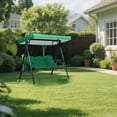 thumbnail image 3 of Outdoor Swing Replacement Cover 3 Seater Universal Patio Swing Cover Replacement For Garden Swing Patio Protective Cover (Size:76.8X48.4X8.7"）, 3 of 3