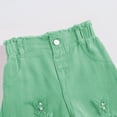 thumbnail image 5 of STETMN Girl's Spring Casual Sets Bow Print Crop T-shirt and Wide Leg Jeans Kids Baggy Cute Outfits for 3-13Y, 5 of 6