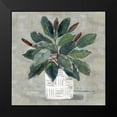 thumbnail image 2 of Swatland, Sally 15x15 Black Modern Framed Museum Art Print Titled - Simple Tropic I, 2 of 5