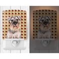 thumbnail image 2 of Fall Leaves Schnauzer Ceramic Night Light, 2 of 2