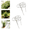peony cages and supports-2pcs-A8, variant on 2026 Flower Support Rings, Peony cage Plant Support Stake,Grow Through Grid Plant Brace, Hoops with 3 Pcs Legs for Heavy Blossoms 1pcs