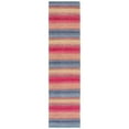 thumbnail image 4 of SAFAVIEH Montauk Albine Striped Cotton Area Rug, Blue/Red, 6' x 9', 4 of 8