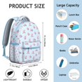 thumbnail image 3 of Funny Buffalo Print Student’s Backpack Wear-Resistant, Waterproof School Bag with Cute Cow Pattern, Large Capacity, Breathable Foam Padding, Adjustable Shoulder Straps for Travel and Outdoor, 3 of 6