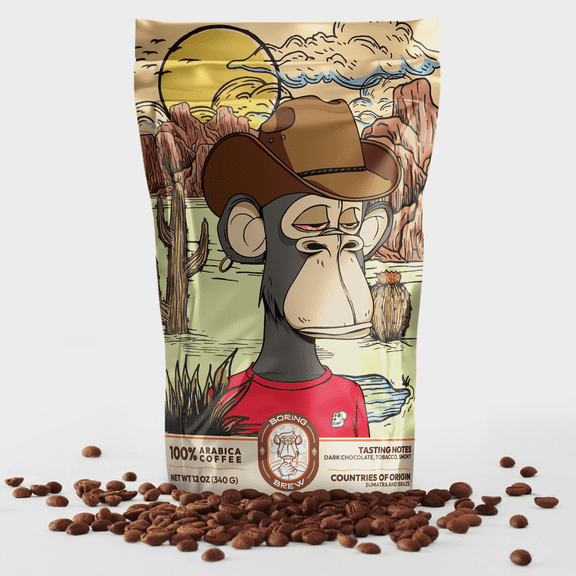 Fresh Roasted Extra Dark Roast Coffee | Sumatra, Brazil | BAYC #8894 | 12oz Bag