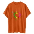 thumbnail image 7 of Midsumdr Pride Shirt Best Gift for Your Lover,Fashion Womens Heart Shape Rainbow Print Short Sleeves T-Shirt LGBT Equality Tees Summer Valentine's Day Casual Short Sleeve Tops, 7 of 7
