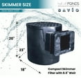 thumbnail image 5 of Half Off Ponds Savio Select 3000 PVC Pond Kit with UV Clarifier, 20 ft. x 20 ft., 5 of 7