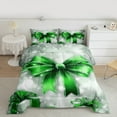 thumbnail image 2 of Homewish Xmas Bowknot 2pcs Bedding Comforter Set for Female Men,Grey Green Twin Comforter Sets,Merry Christmas Breathable Bedding Set,Breathable Home Decor,Reversible, 2 of 8
