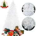 thumbnail image 6 of Uten 5ft White Spruce Artificial Christmas Tree, Easy Setup Hinged Design & Foldable Metal Stand for Home Holiday Decor, 6 of 12