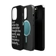 thumbnail image 2 of DistinctInk MagSafe Tough Case for Apple iPhone 14 Pro Max (6.7" Screen) - Caterpillar Though World Was Over Butterfly - Shockproof Protection, 2 of 6