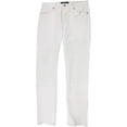 thumbnail image 1 of DSTLD Jeans pour Hommes, Coupe Ajustée, Coupe Ajustée, Unis, Blancs, 28W x 32L, 1 of 2