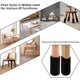 thumbnail image 5 of Calcetines para patas de sillas, 24 protectores de suelo para patas de sillas con cojines antideslizantes para muebles, calcetines para muebles de café altamente elásticos con una base gruesa Xemadio XM098-1, 5 of 7