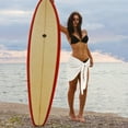 thumbnail image 5 of Tisoloow Sarongs Sheer Cover Ups, Bikini Wrap Skirt 2 count, 5 of 7