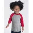 thumbnail image 3 of Rabbit Skins T-Shirt de Baseball Fin pour Tout-Petit, 3 of 4