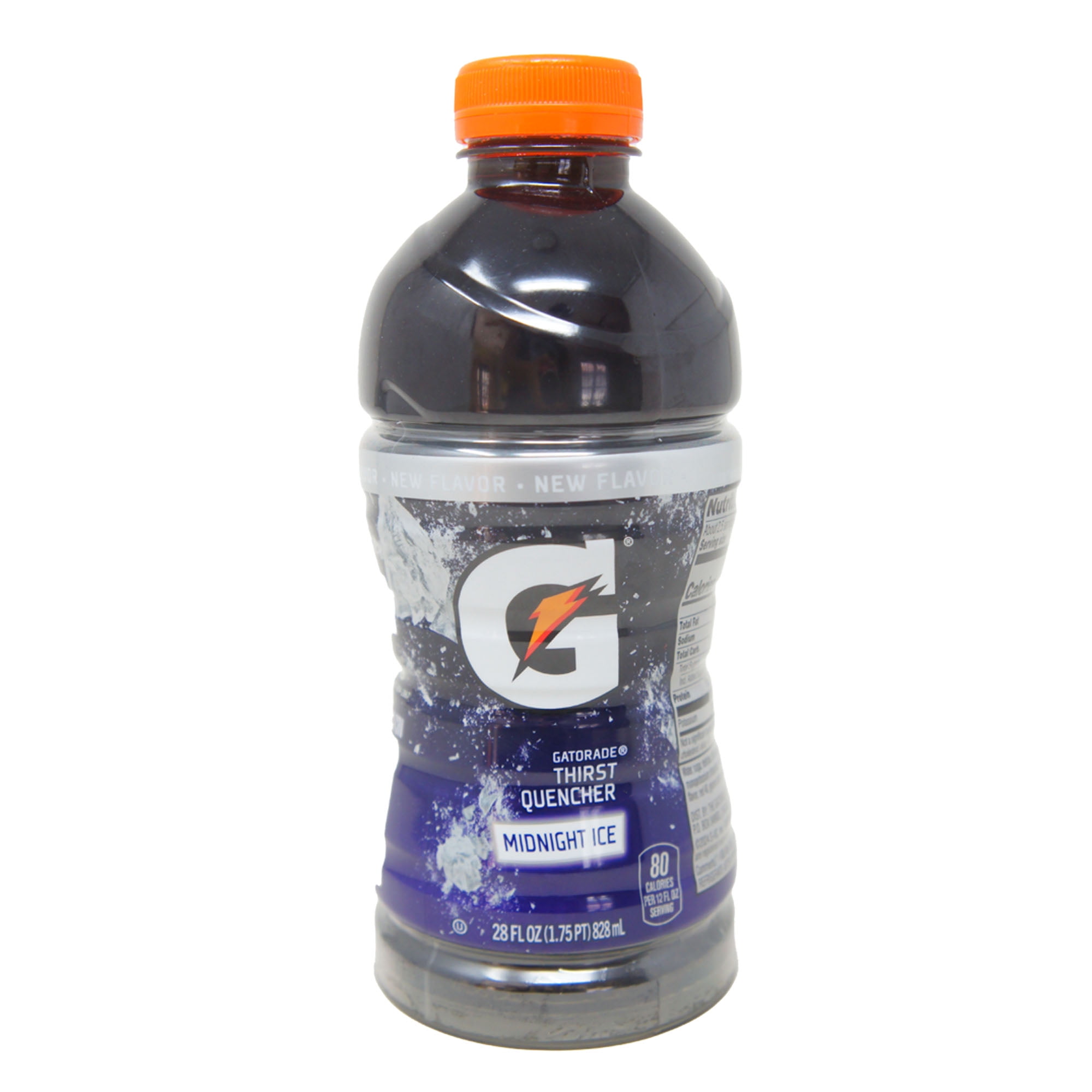 Gatorade Thirst Quencher Midnight Ice Flavor - 28 FL OZ (6 Pack)